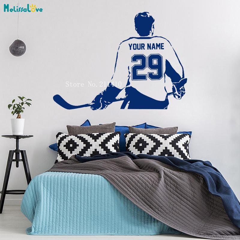 Choose Your Name Numbers Custom Player Vinyl Decal Sticker Decor Kids Bedroom Personalized Hockey Wall Stickers Handmade Products Masterarchives Ma - Hockey Wall Decals Personalized Choose Your Name Numbers Custom Player Vinyl Decal Sticker Decor Kids Bedroom Personalized Hockey Wall Stickers Handmade Products Masterarchives Ma - Hockey Wall Decals Personalized