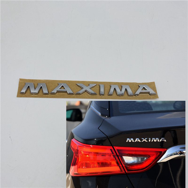 

For Nissan Maxima Rear Trunk Lid Emblem Badge Symbol Logo Sign, Abs