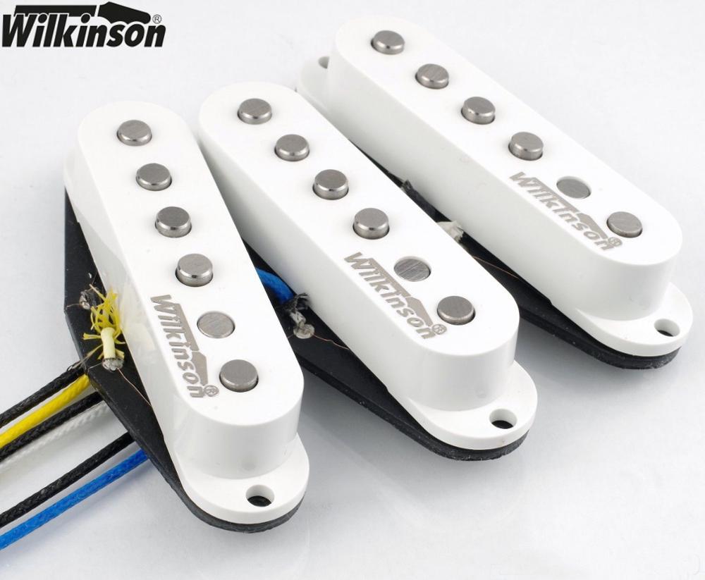 Electric Guitar WVS 60's Alnico5 SSS Single Coil Guitar Pickups / Made in Korea Setfor ST style-image-587655931