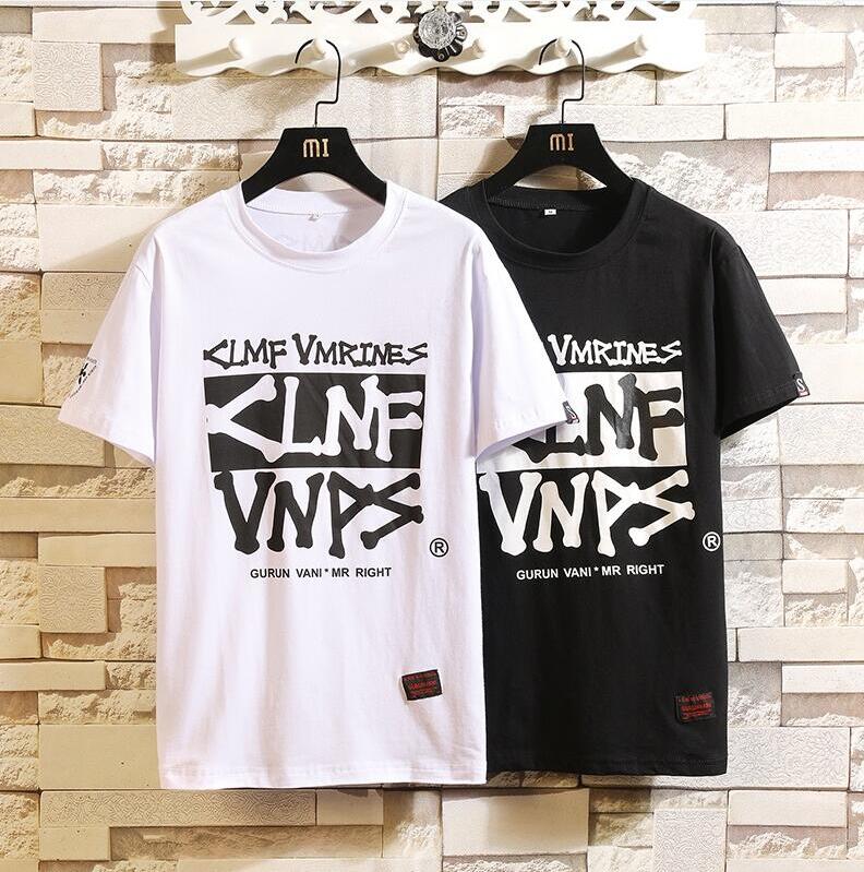 Ruope USA style Nouveau styleTops T-Shirts 2020 D'été 1 Bon T-Shirt Femmes Hommes De Mode Designer lettres Printe Manches Courtes T-shirts 1 bon