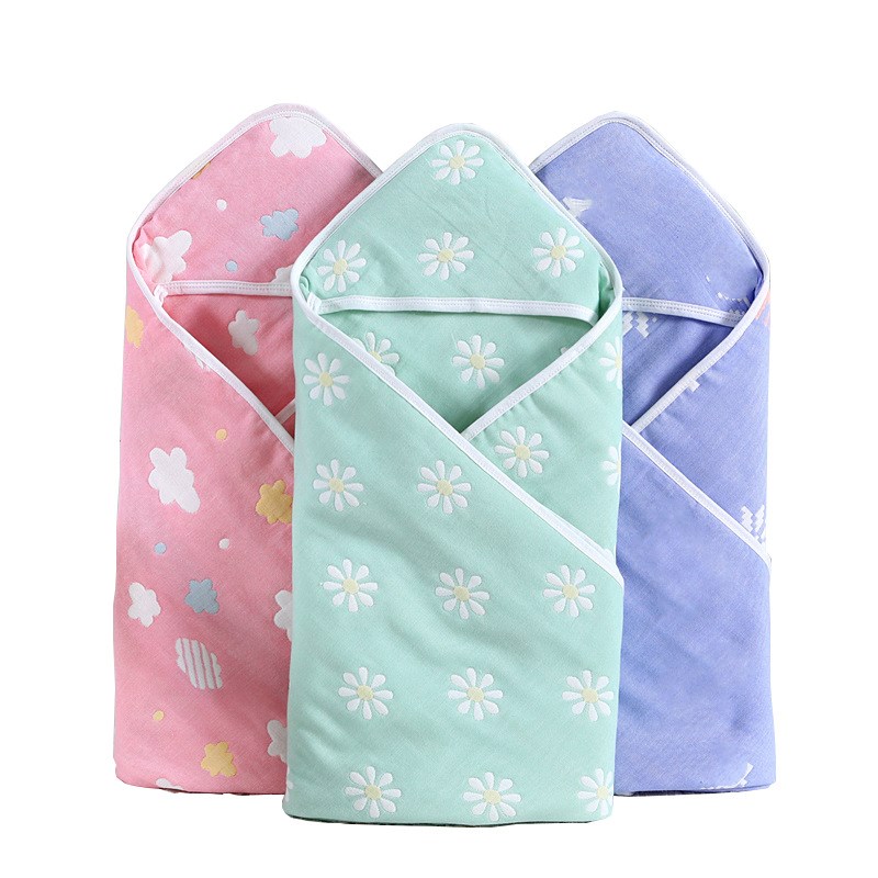 

2020 New Baby Blanket Newborns Bedding Blanket Quilt Muslin Infant Swaddles Cotton Baby Bath Towel Kids Swaddle Stroller Cover