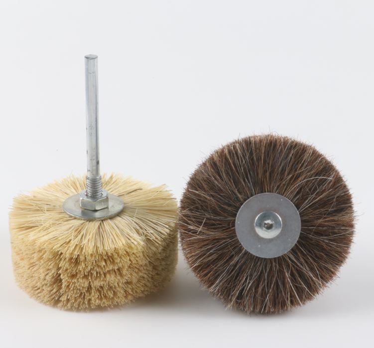 

Hot !1 pieces 80*20*6mm Sisal / horse hair abrasive filament head wheel brush for metal furniture woodworking polishing brush