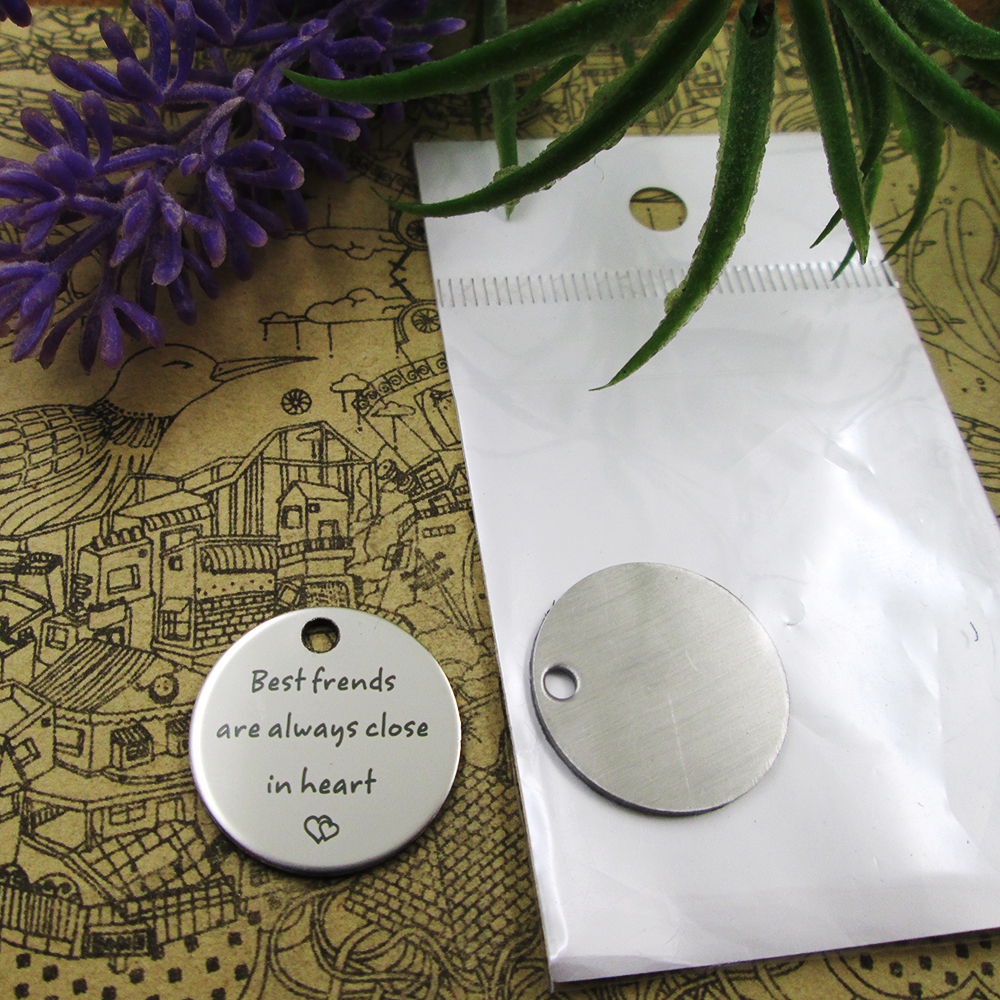 

40pcs--"Be st frends are always close in heart"stainless steel charms more style for choosing DIY Charms pendants necklace