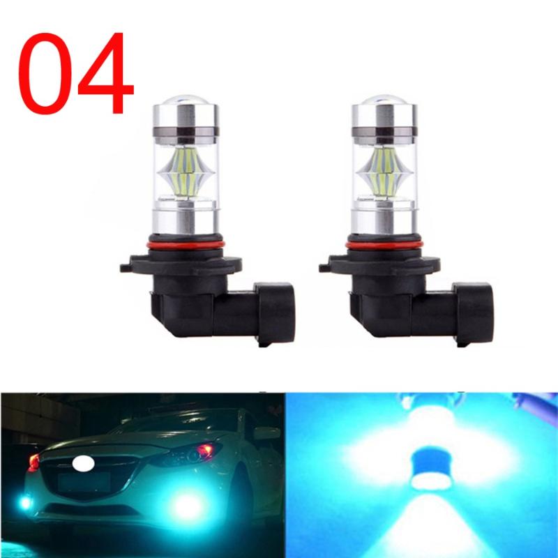 

H10 H4 H7 H11 H1 H3 9005 9006 Car Vehicle LED Ice Blue Safe Driving Fog Light High Power 100W 8000K