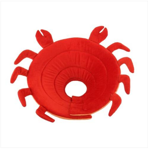 

Hot Free shipping Wholesales 2019 Crab Recovery Elizabethan Collar pet Anti-Biting Ring Collars Protective Wound