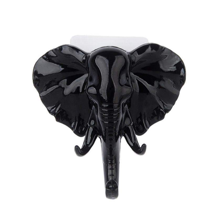 

Elephant Shape Clothes Holder Hooks Bathroom Kitchen Hanger Storage Organizer