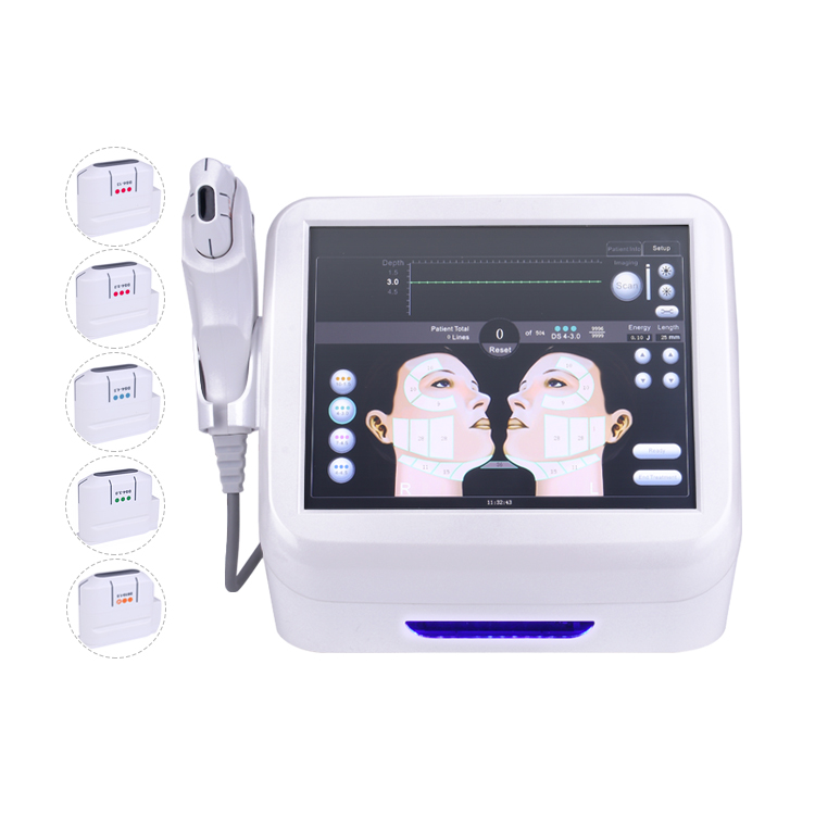 5 In 1 Hifu Machine For Body Slimming Skin Tightening 10000 Shots Wrinkle Removal Weight Loss