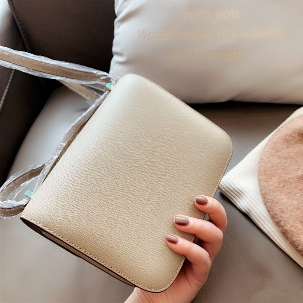 

Gift Box 7 Colors Flap Bag Genuine Leather Crossbody Flap Bag Purse 18cm 24cm high quality tradingbear