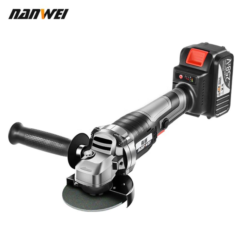 

angle grinder electric 21v brushless li-ion battery portable hand angle grinder