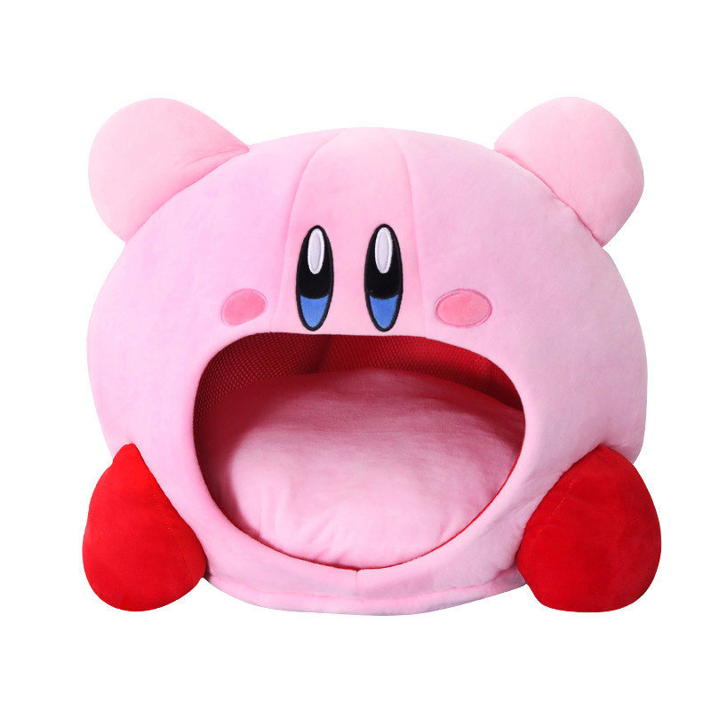 Super Kawaii Game Kirby Siesta Toe Box Plush Soft Sleep Pillow Cosplay Gifts Toy