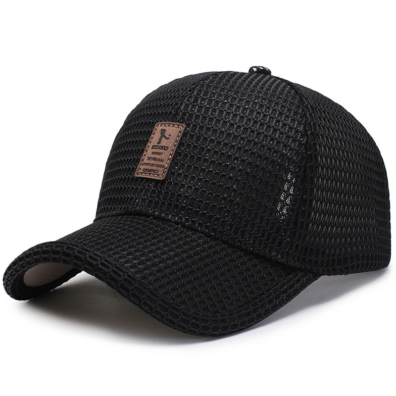 

Hat men's summer shade outdoor sunscreen wild baseball cap summer breathable, Grey