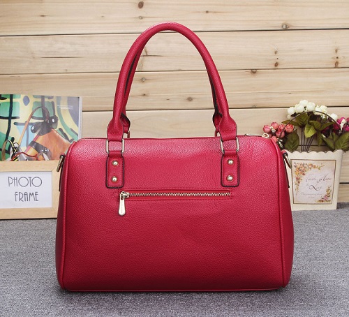 

Top quality pu leather bag fashion women handbags leather ladies designer composite bag lady clutch shoulder tote female purse high qulity, Red