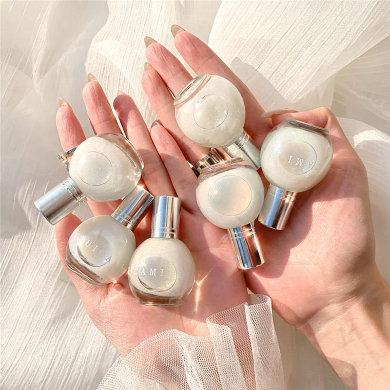 

GUICAMI Small Bulb Face Highlighter Makeup Palette Illuminator Heaven's Hue Aurora Highlighter Eye shadow Powder Cosmetics, Mixed color