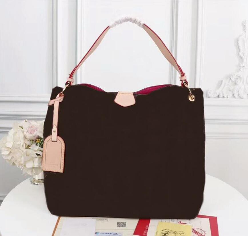 

Fashion high quality genuine leather will oxidation women's tote 35cm GRACEFUL crossbody bags Shoulder Bags Shopping Handbag Shopper M43701