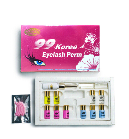 

Lash Perming Kit Longer Curling Eyelash Lashes Lift Perm Solution Cleanser Fixation Collagen Glue Full Set