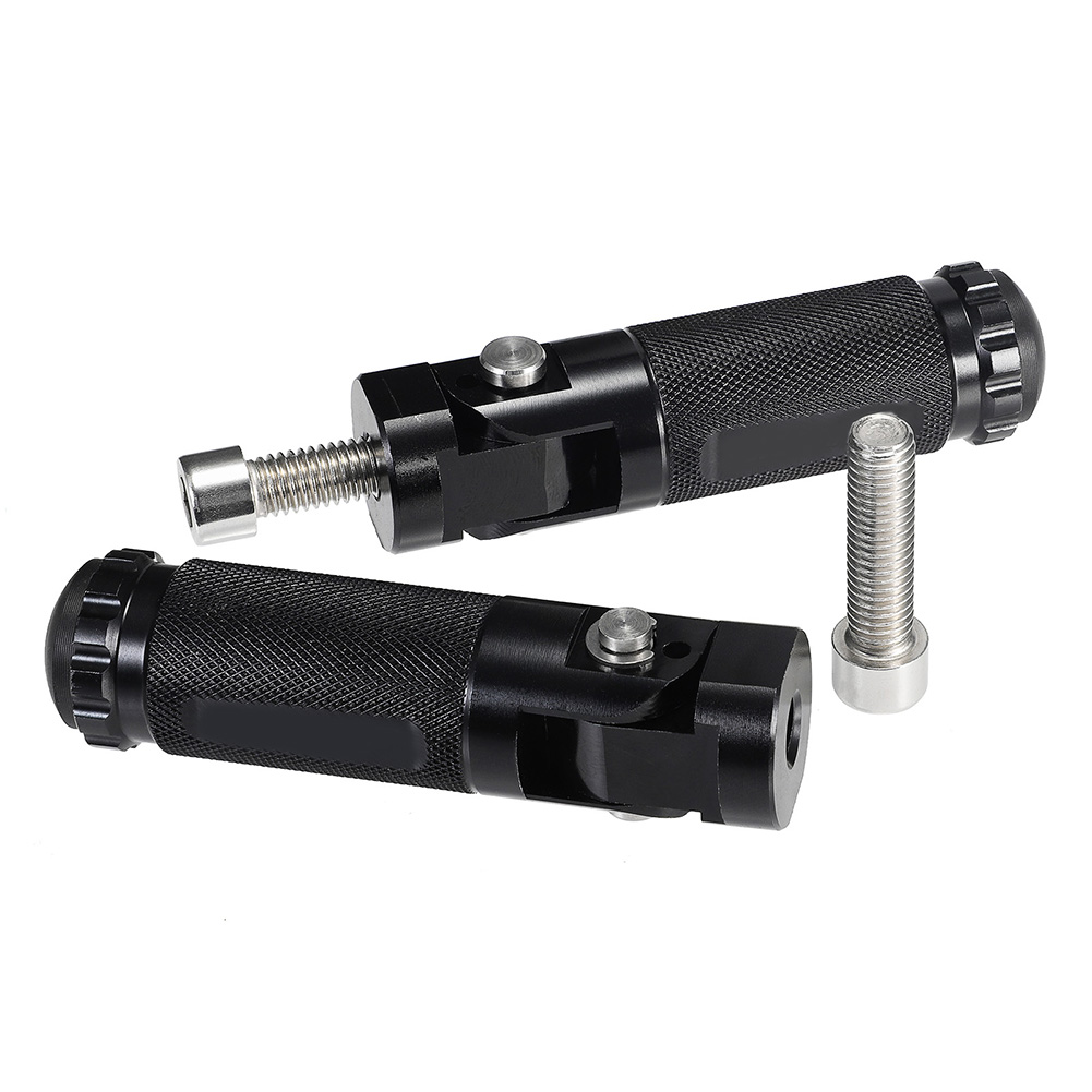 

1 Pair Motorcycle Footpeg Motorbike Tool Folding Rearset Parts Racing Modified Aluminum Alloy Replacement Universal Rest DIY