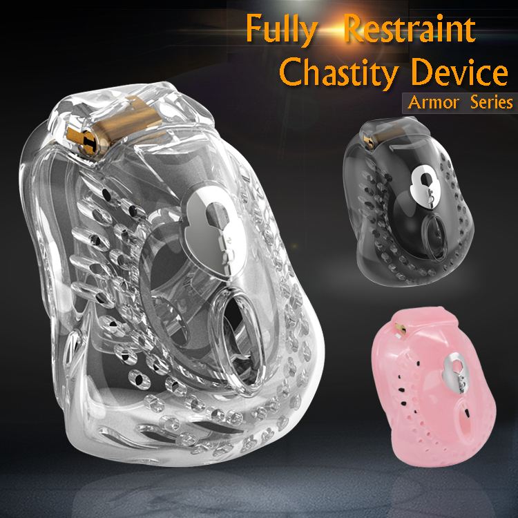 

Amazing Design Male Fully Restraint Bowl Chastity Device ARMOR 01 A666