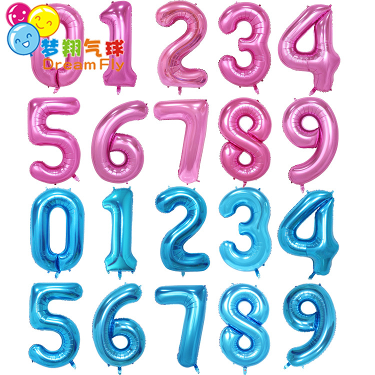 Oro Rosa 40/" Pulgadas Letra Del Alfabeto y Números A-Z Foil aire /& Globos De Helio