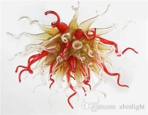 

Pretty Color Vintage Well Designed Energy-saving Murano Blown Glass Art Deco Crystal LED Chandelier for Wedding Decoration