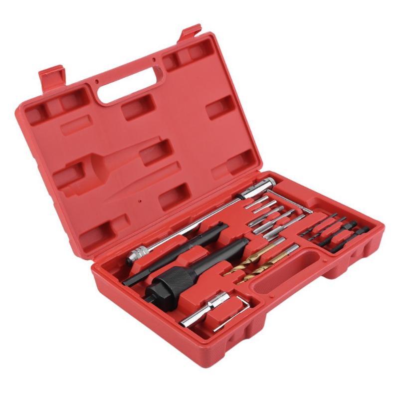 

Tool Set Auto Repair Hand Tool 16PC Glow Plug Keyhole Disassembly Kit Car Repair Socket Wrench Hexagon Set