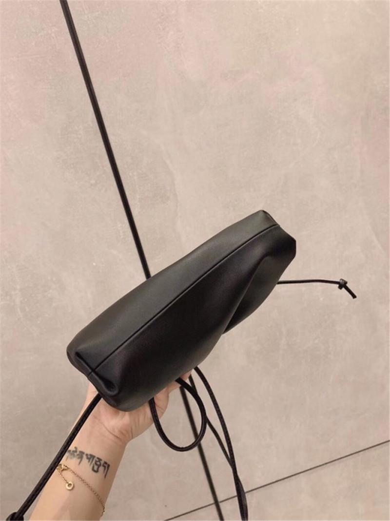 Designer Leather Handbags 21cm New Arrival Fashion Black Color Soft Best Selling Classic Cloud Pack Womens Bags Hot #q062//