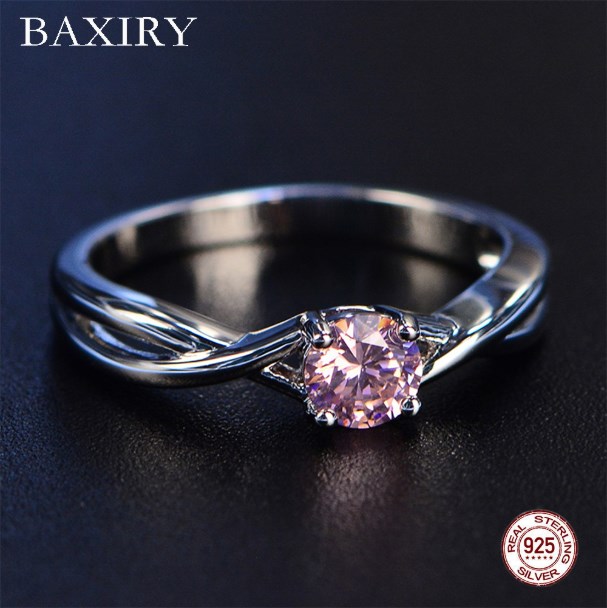 

Trendy Gemstones Amethyst Silver Ring Blue Sapphire Ring Silver 925 Jewelry Aquamarine Rings For Women Engagement Rings