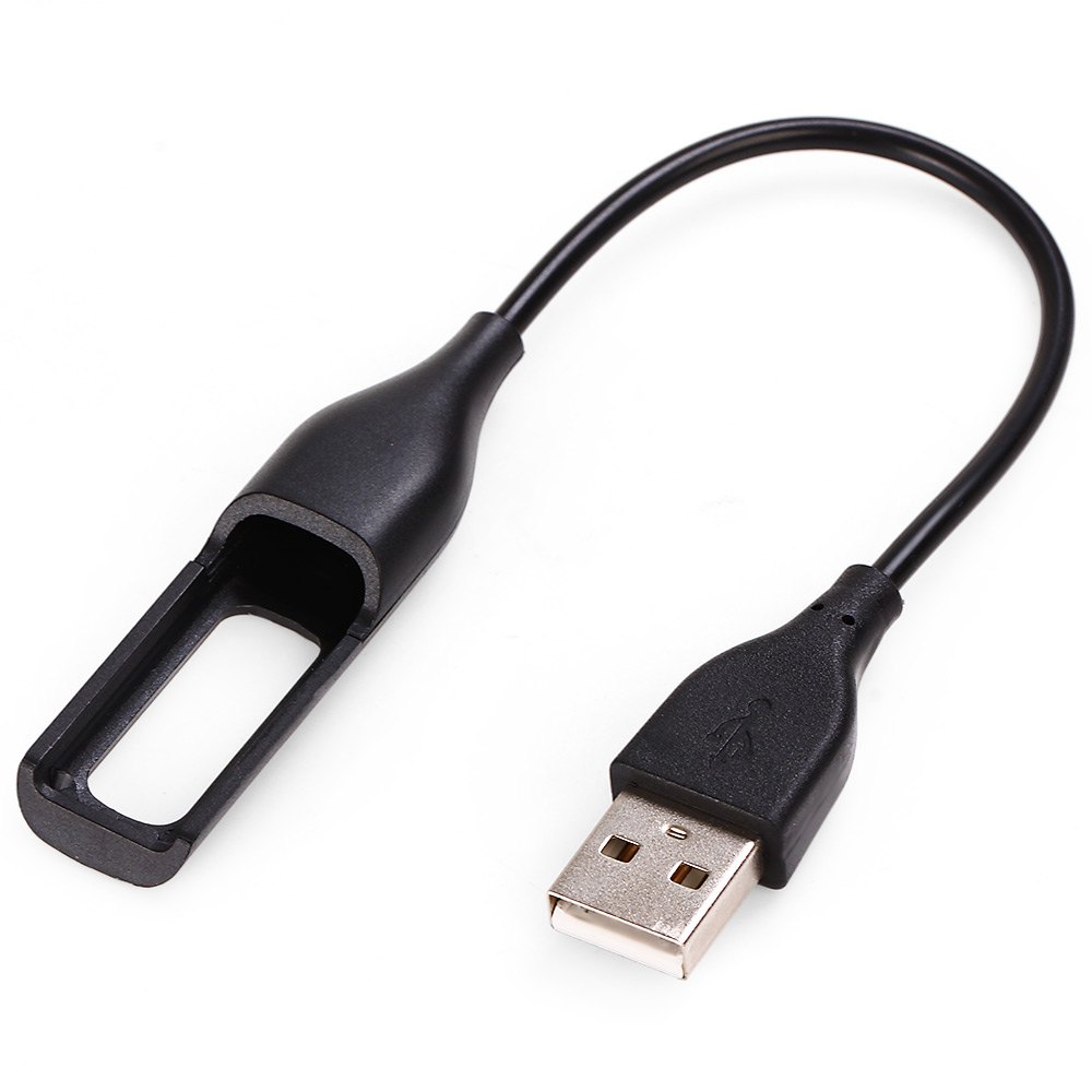 

USB Power Charger Charging Cable Cord for Fitbit Flex Wireless Wristband Bracelet, Black