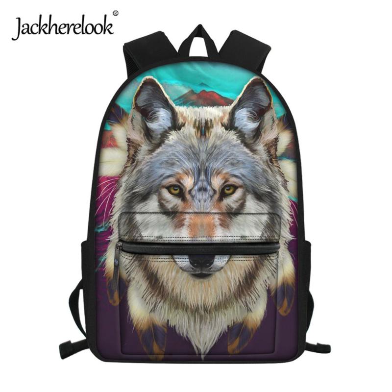3D Creative Wolf Galaxy Travel Bag Men Women 3D Print Pattern Gift Portable Waterproof Oxford Cloth Luggage Bag