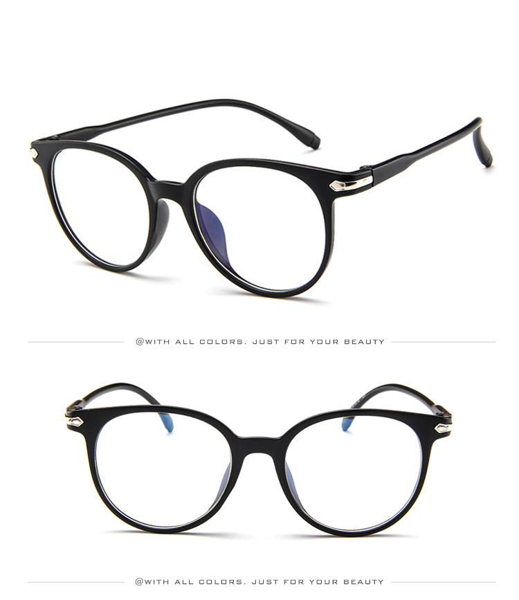 

Retro Oval Optical Glasses Classic Full Frame Men Women Computer Clear Goggles Eyeglasses Unisex Reading Eyewear 15959
