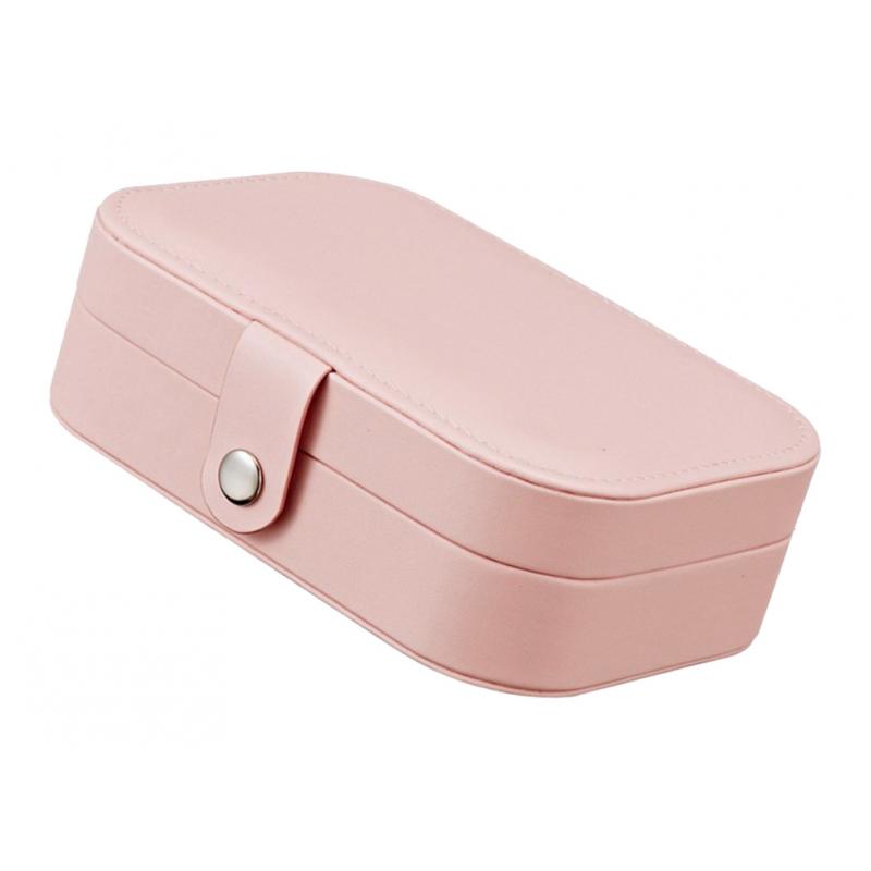 

Small Travel Jewelry Box Display Storage Case For Rings Earrings Necklace