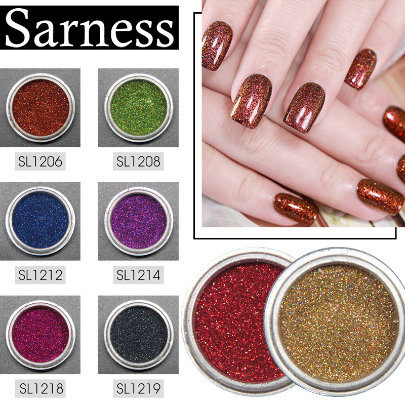 

Sarness New DIY Decorations 1g Mix Size Nail Art Glitter Sequins Broken 3d Flakes Charm Dust for Manicure UV Gel Polish