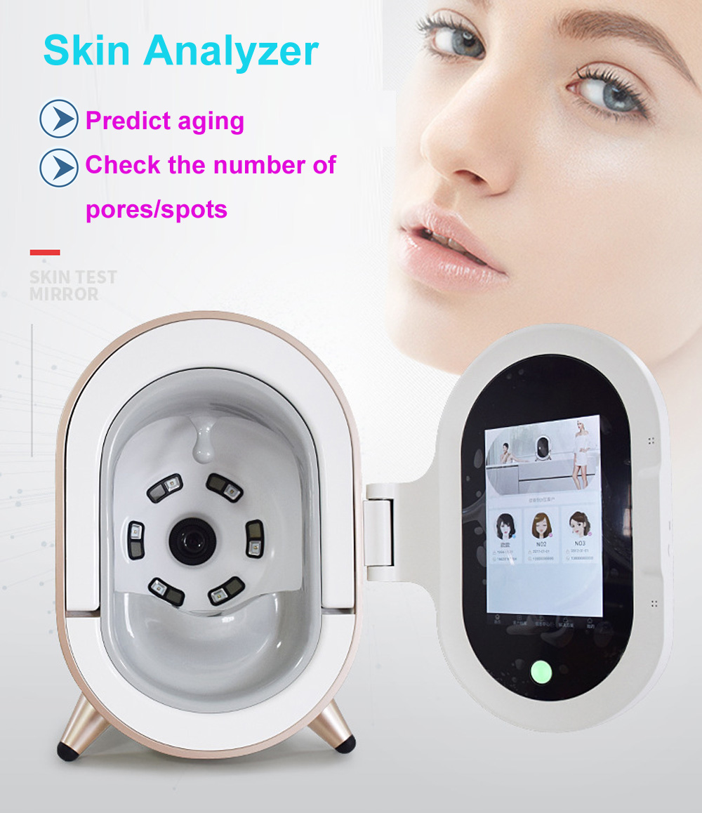 

Portable Magic Mirror Skin Analyzer Face Skin Analysis Machine Beauty Equipment Facial