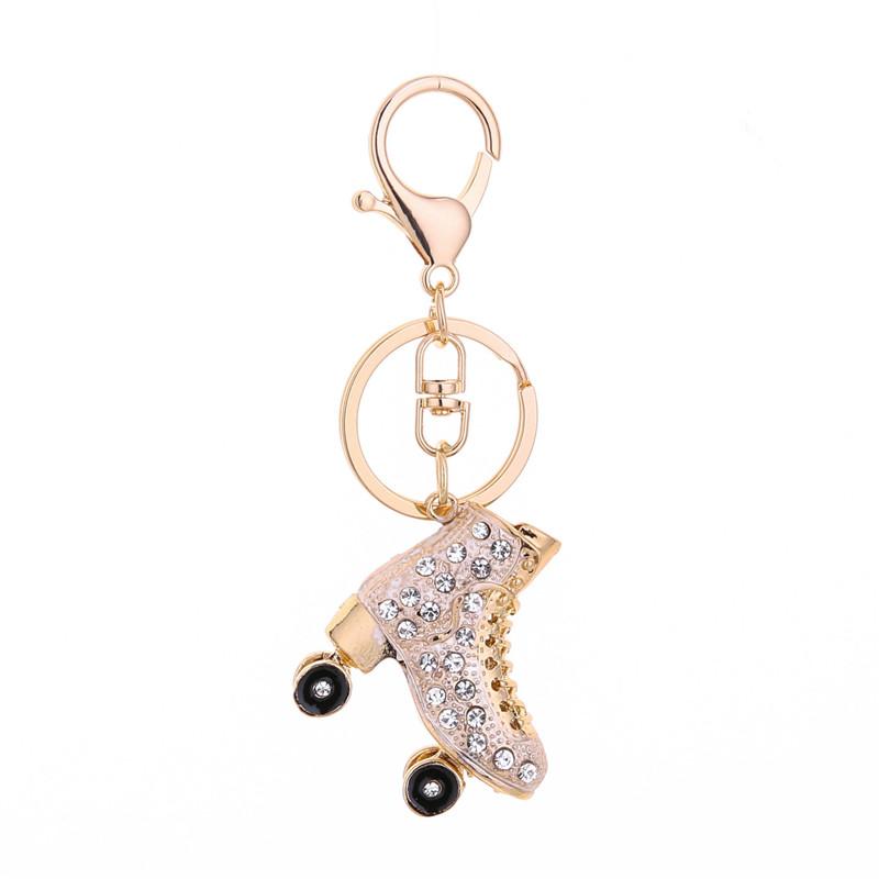 Key Rings Online Sale Roller Skates Shoe Keyring Crystal Keychain