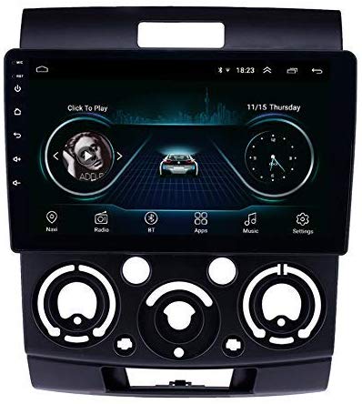 FORD Ranger 2012-2014 doble 2 DIN coche radio stereo tapa instalación RADIO bisel engastado