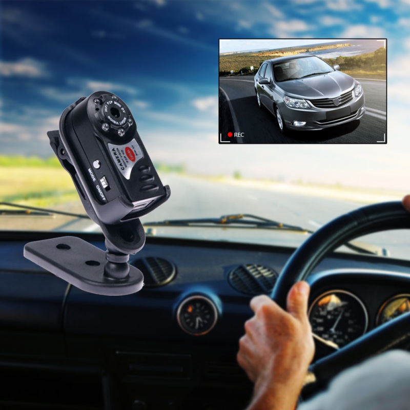 

mini q7 camera 480p wifi dv dvr wireless ip cam mini video camcorder recorder infrared night vision small cameras, White
