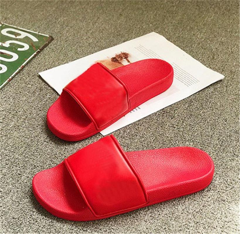 

Designer Slippers New Brand Letters Desinger Slides Mens Flip Flops Summer New Arrival Fashion Top Quality Slipper, Red