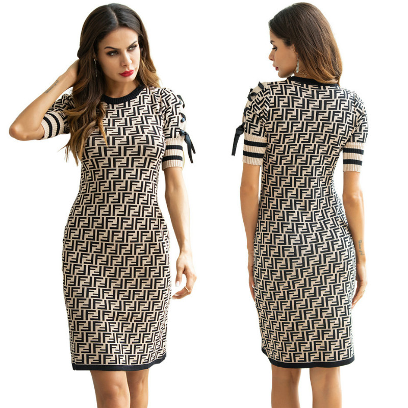 

2020 Summer Elegant Bodycon Dress Women Short Sleeve Casual Dress Fitness Letter Office Shirt Dress Sportswear Sexy Pencil Party Dresses, Pink black