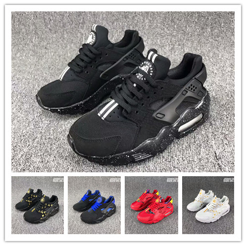 

huarache 4.0 shoes for kids girls boys infants designer shoes classic electric lamp Black White sneakers trainers Hiking jogging playing hot