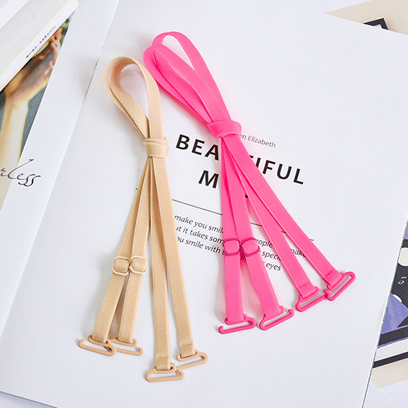 

1pair Adjustable Multi Color Cross Ladies Fashion Girl Bra Straps Bra Belt Shoulder Strap Desgin Intimate Goods, Black