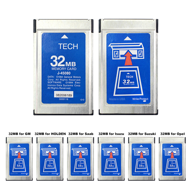 

32MB card for GM tech 2 interface for GM/SAAB/OPEL/SUZUKI/ISUZU/Holden