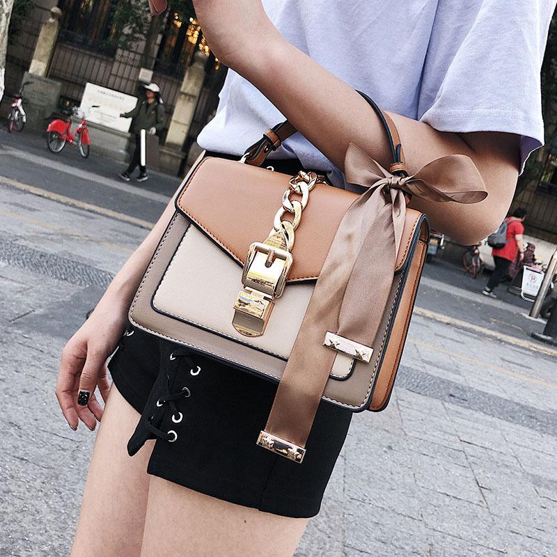 

Designer-2019 Women Bag Fashion Women Messenger Bags Mini Small Square Pack Shoulder Bag Crossbody Package Clutch Handbags, Brown