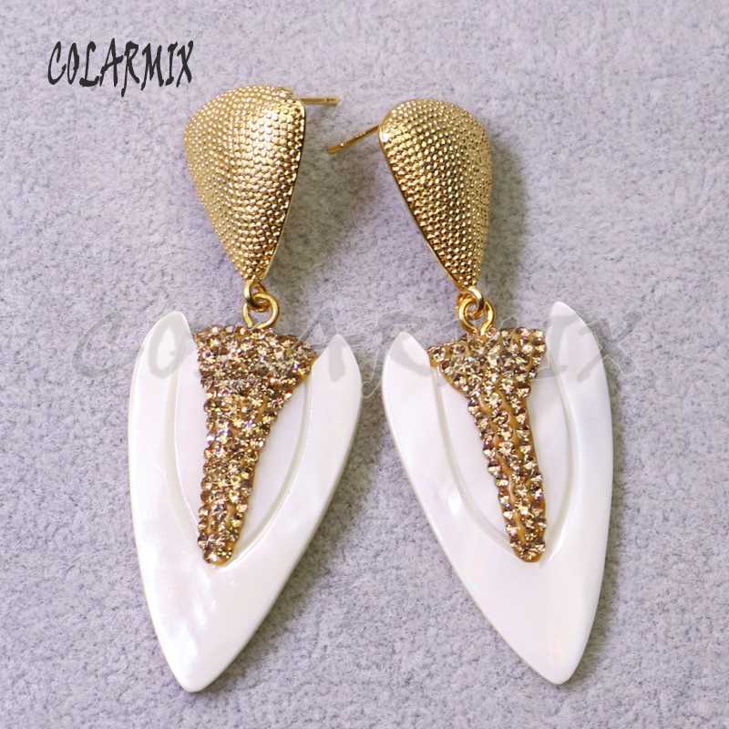 

Dangle & Chandelier 5Pairs Arrow Shell Earring Earrings Fashion Women Accessories Gift Jewelry Drop 6163