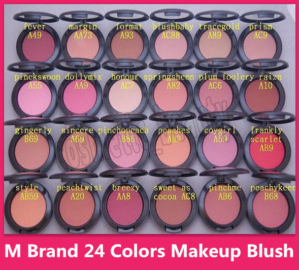 

Face Blushes Cosmetics Make Up Powder Shimmer 24 Color SHEERTONE BLUSH MARGIN PINCHME PINEKSWOON 6g, Mixed color
