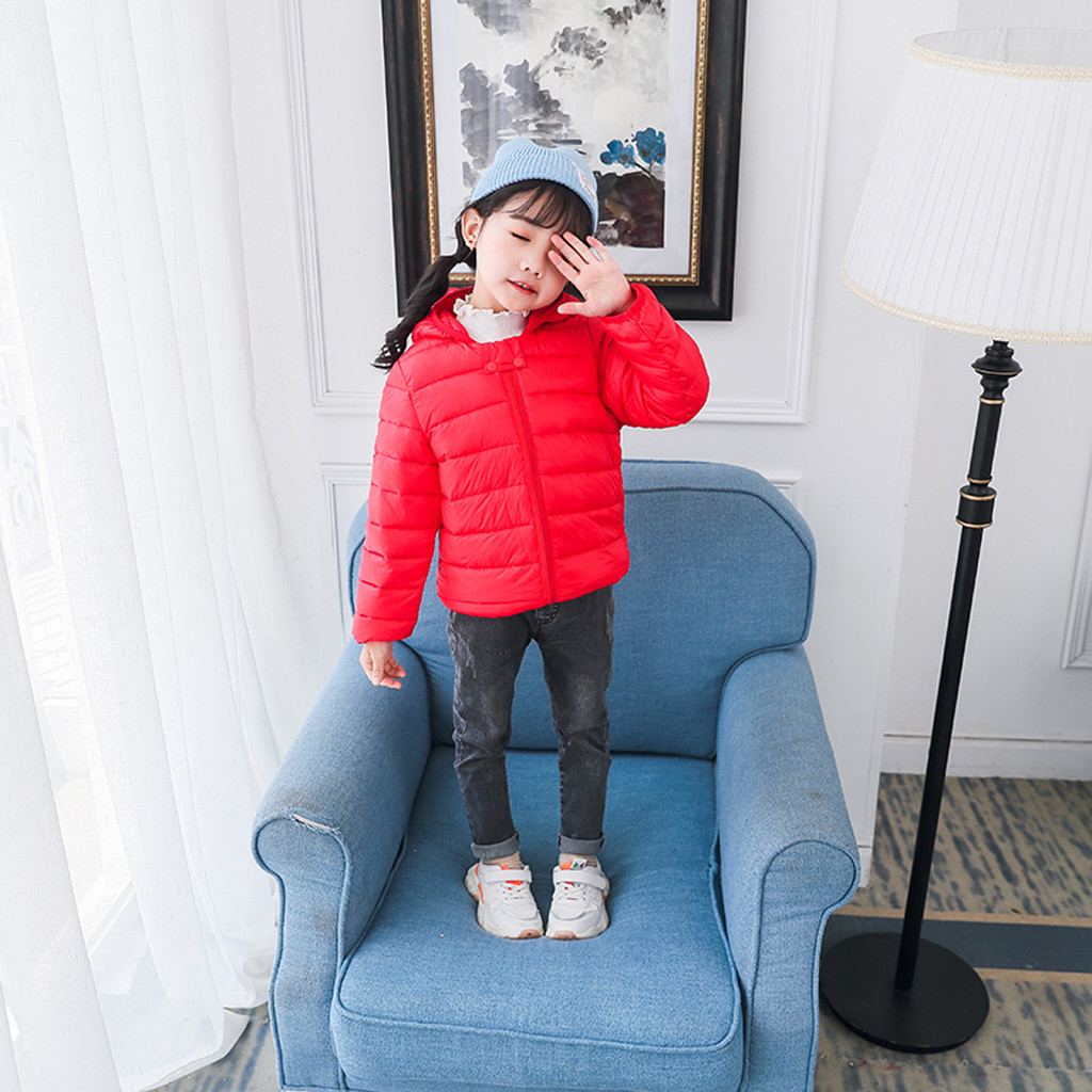 

Baby Girls Jacket Winter Jacket For Girls Coat Kids Warm Hooded Outerwear Coat For Boys Jacket Coat Children Clothes