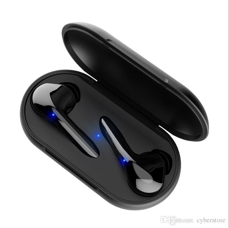 

TWS Wireless Bluetooth 5.0 Headphones Stereo Earphones Headset Mini In Ear Earbuds with Charging Case Box For Smart Phones, Mixed color