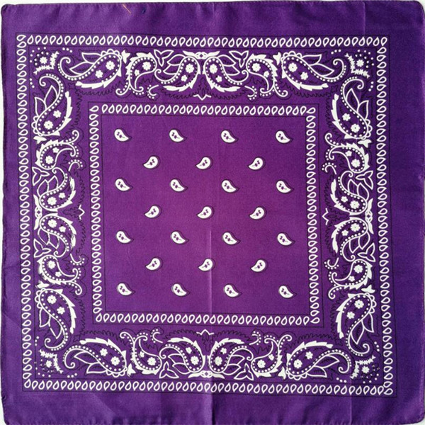 Purple bandana
