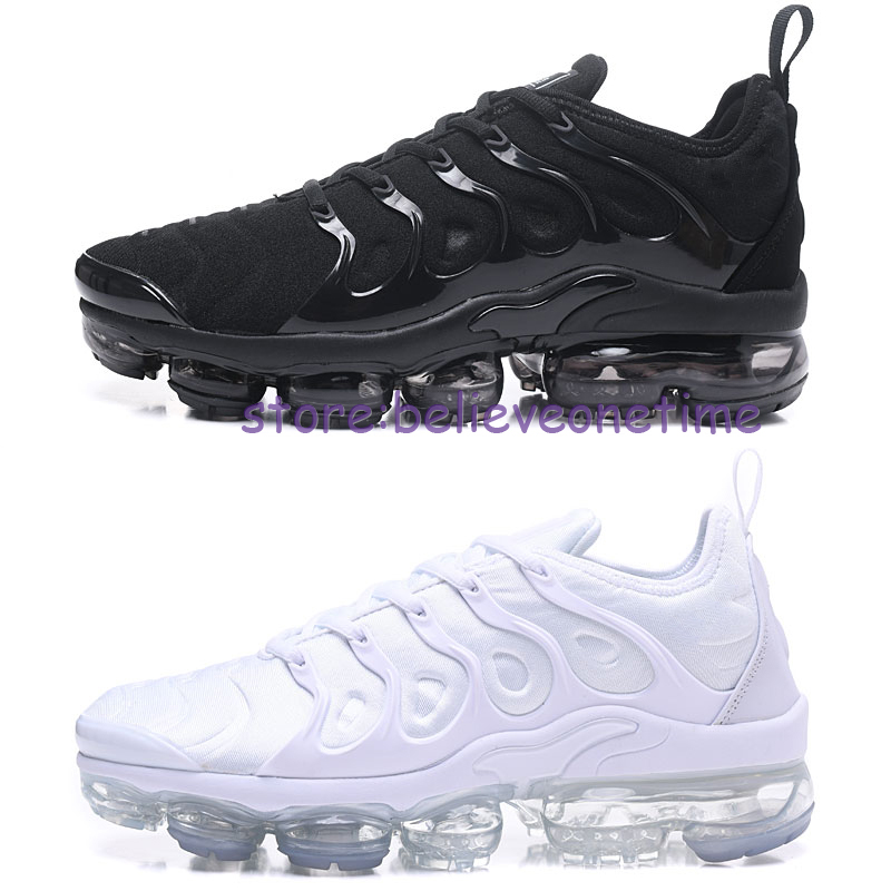 

TN Plus Triple Black White Men Women Running Shoes 2019 Green Yellow Persian Violet Blue Bumblebee Sunset Sport Designer Sneakers 5-11