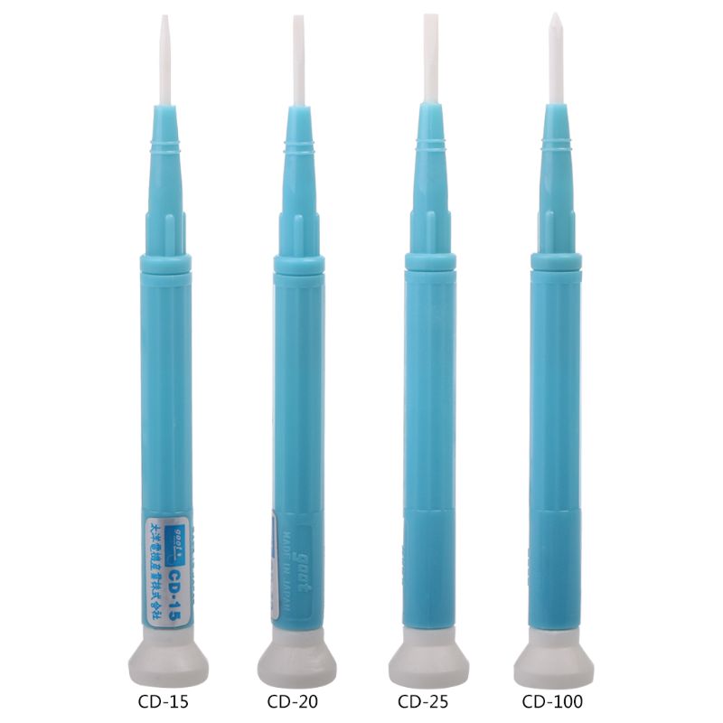 

DIY Adjust Frequency Ceramic Screwdriver Anti-static Non-conductive Non-magnetic Slotted Screw Driver Repair Hand Tool