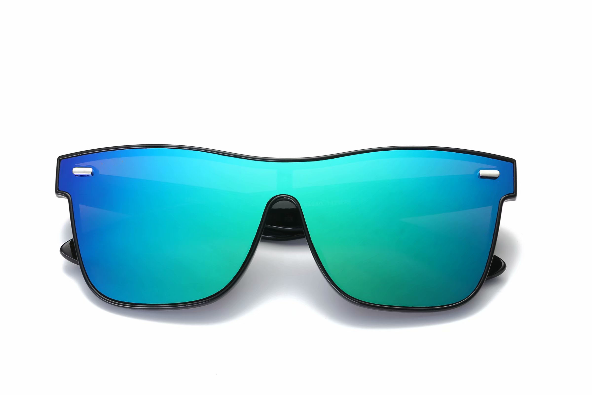 

Wholesale-Europe and the United States classic fashion square sunglasses for men and women Mi nail sunglasses goggles Siamese sunglasses