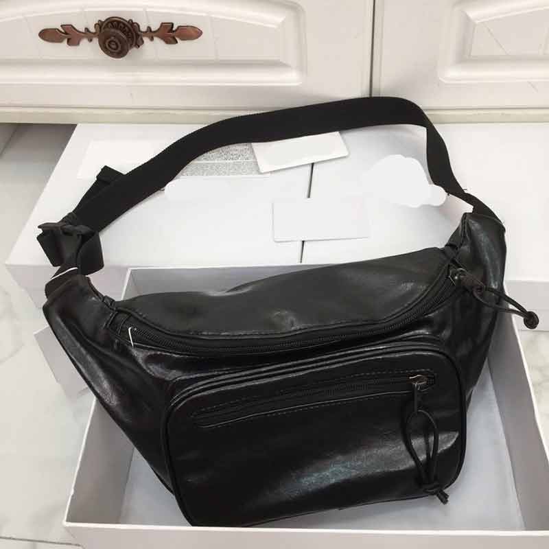 

fannypack designer waist bags Graffiti genuine leather BAL man belt bags real leather purse fashion bag